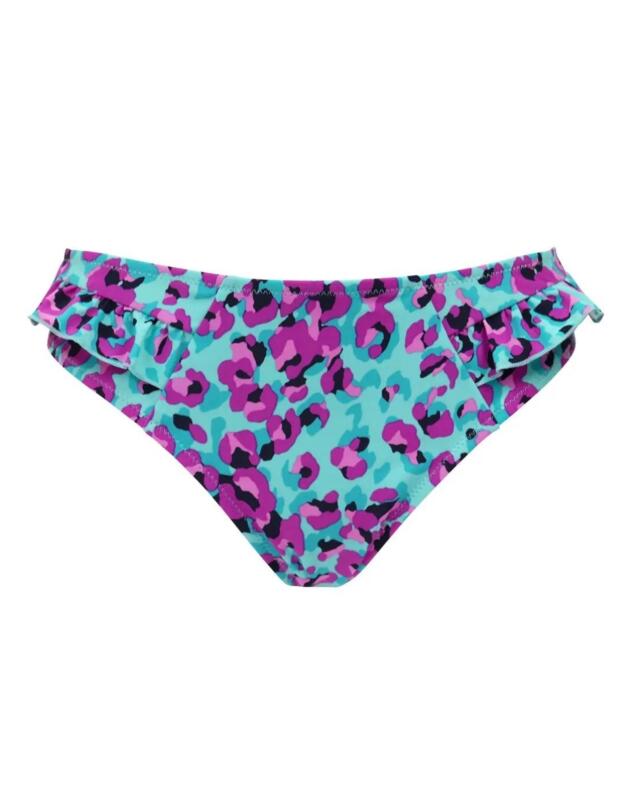 Pour Moi Getaway Frill Bikini Brief Aquaburst