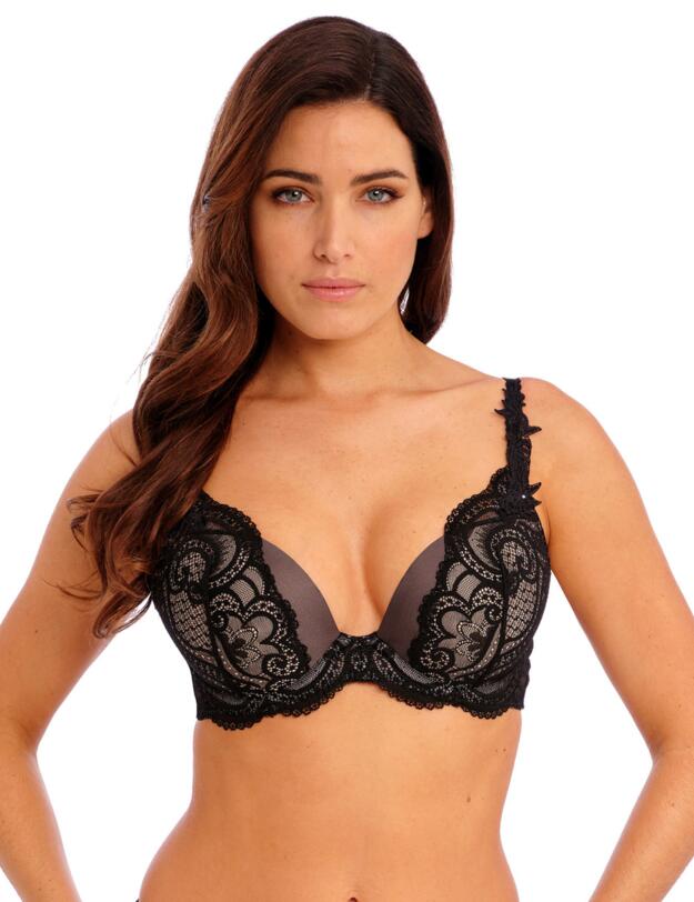 Wacoal Izumi Plunge Bra Black