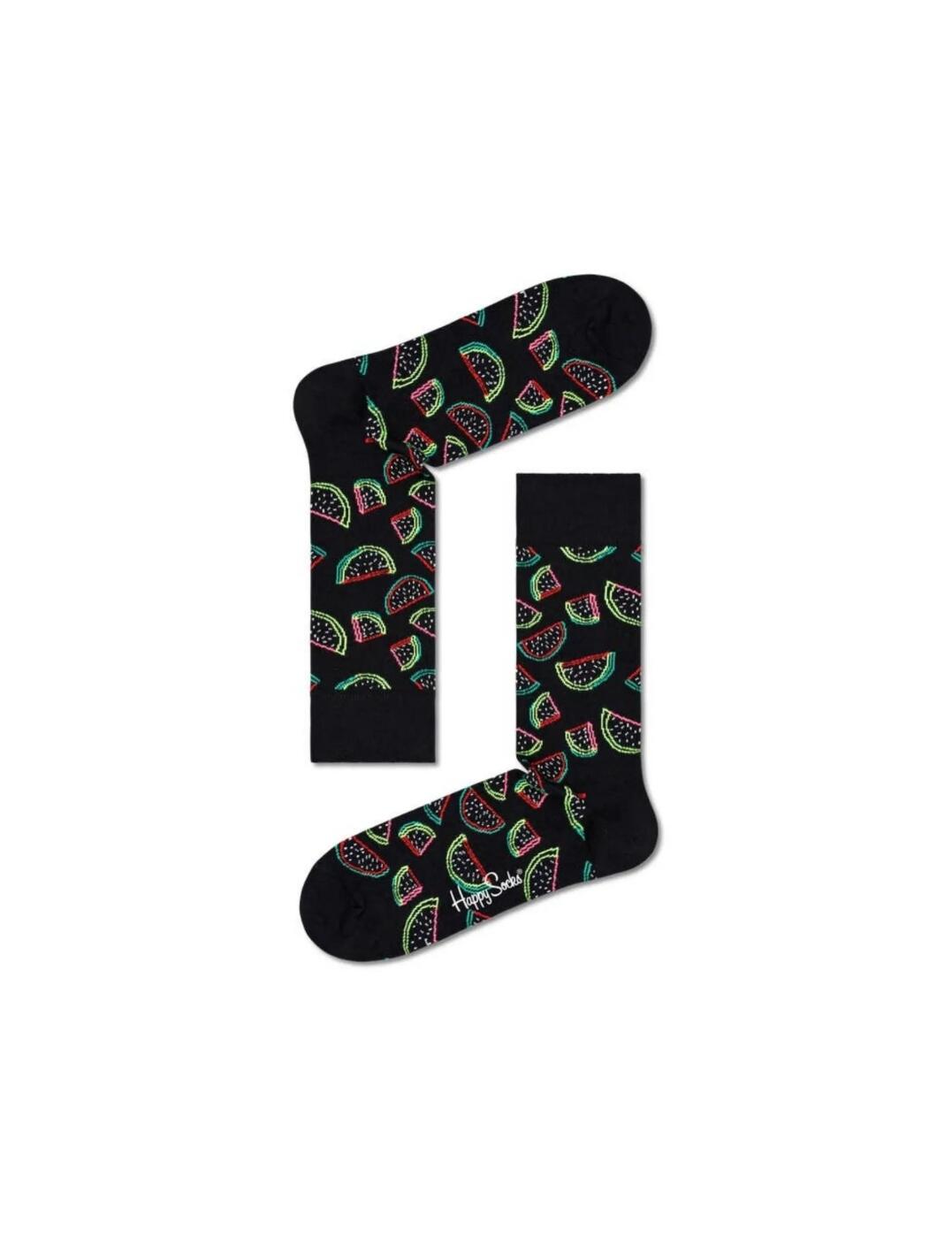 Happy Socks Watermelon Sock Black