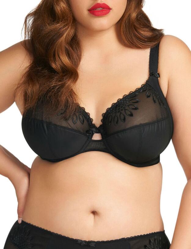 8840 Elomi Etta Bandless Petite Bra - 8840 Black