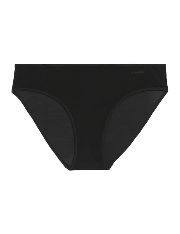 Calvin Klein Sheer Marquisette Bikini Style Brief Black
