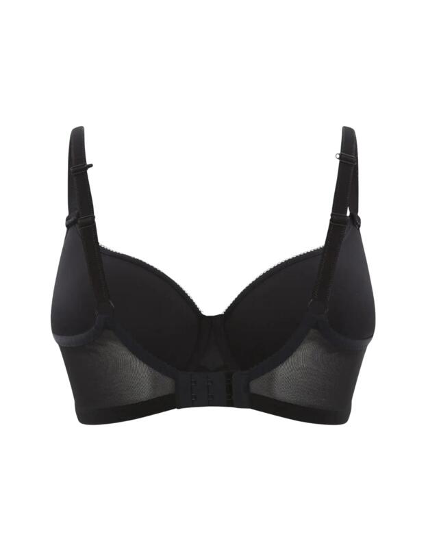Panache Cari Moulded Spacer Bra Black