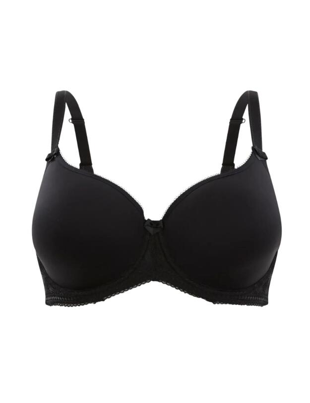 Panache Cari Moulded Spacer Bra Black