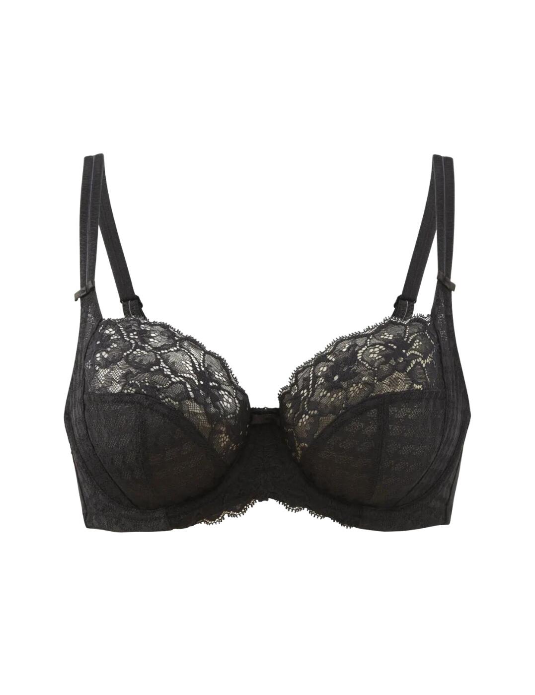 7285 Panache Envy Full Cup Balcony Bra | 7285 Black | Belle-Lingerie.co.uk