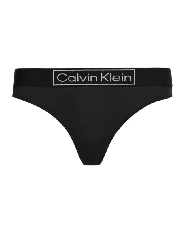 Calvin Klein Reimagined Heritage Thong Black