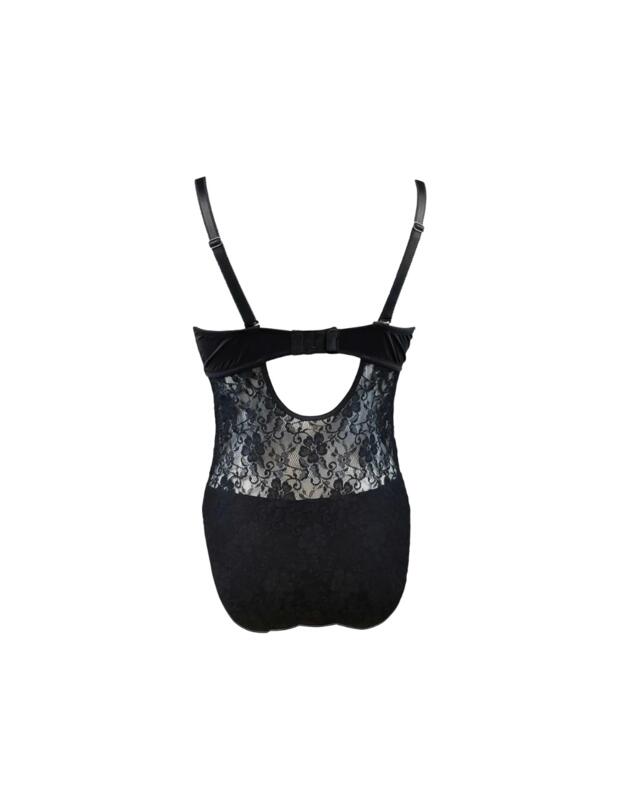 Pour Moi Rebel Strapless Padded Body Black