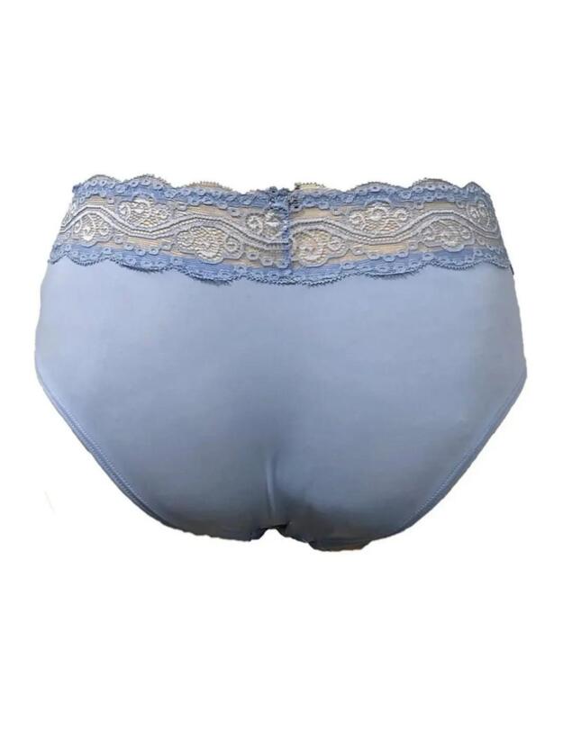 After Eden FLO Hipster Brief Light Blue