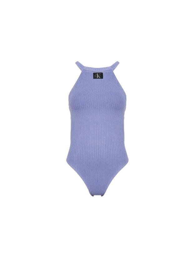Calvin Klein CK Authentic One Piece Swimsuit Wild Bluebell