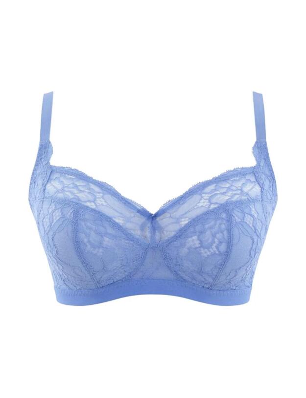 Panache Imogen Wirefree Balcony Bra Cornflower