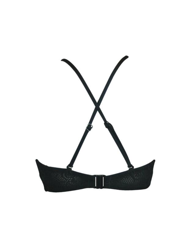 Pour Moi Puerto Rico Ring Neck Bikini Top Black