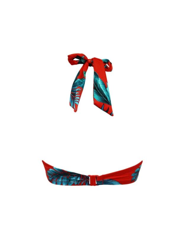 Pour Moi Paradiso Triangle Bikini Top Red