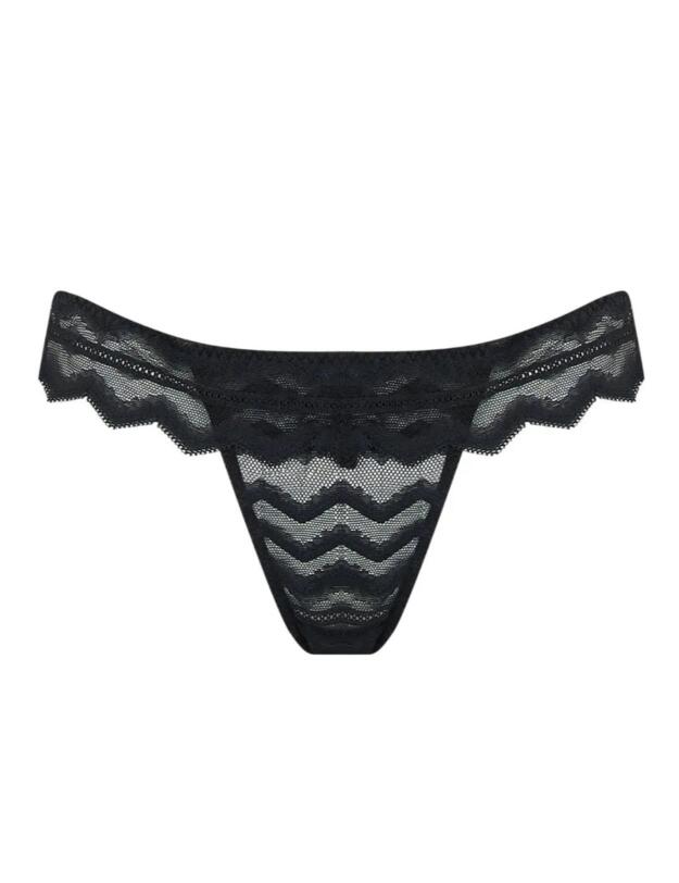 Muse By Coco De Mer Mia Brazilian Brief Black