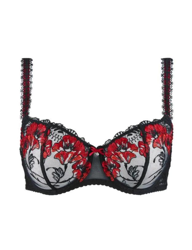 Aubade A Fleur De Toi Half Cup Bra Rouge Prodigieux