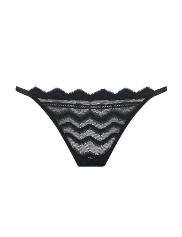 Muse By Coco De Mer Mia G String Black