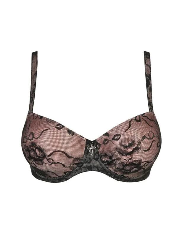 Prima Donna Twist Take A Bow Balcony Bra Black