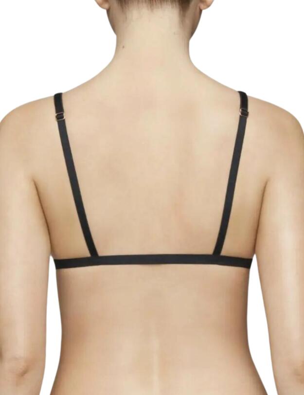 Muse by Coco de Mer Mia High Apex Bra Black
