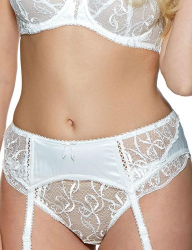 0196040 Lepel Bouquet Suspender Belt Ivory - 0196040 Suspender