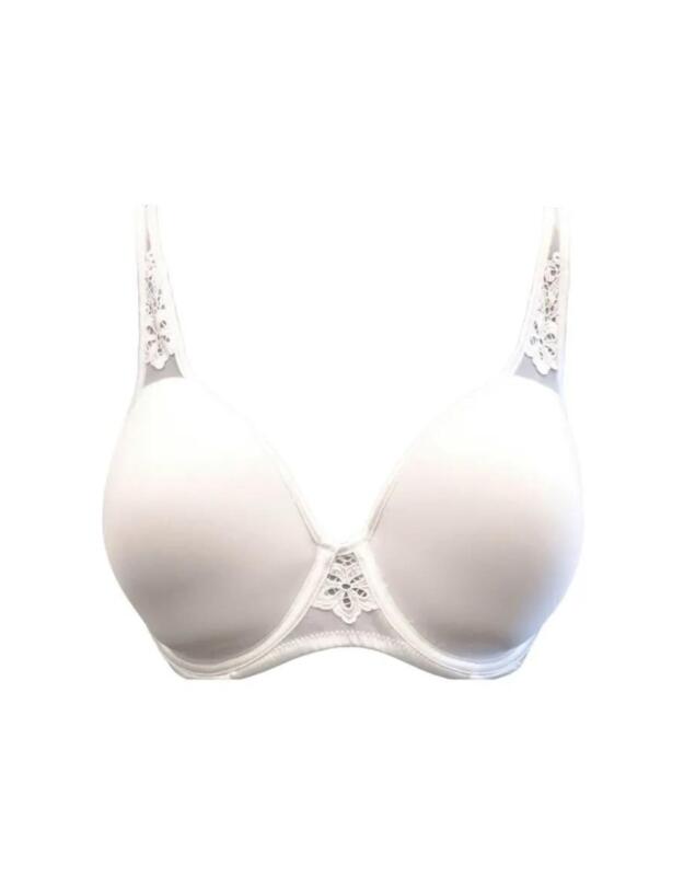 After Eden Padded Spacer Bra White