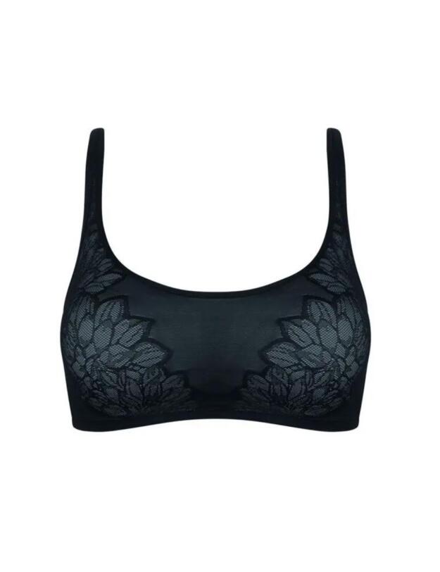 Triumph Fit Smart Padded Bra Top Black