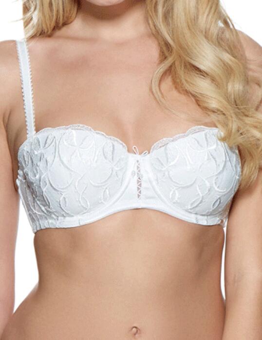 0196170 Lepel Bouquet Strapless Bra Ivory - 0196170 Bra