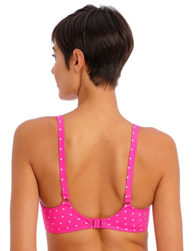 Freya Jewel Cove Sweetheart Bikini Top Raspberry