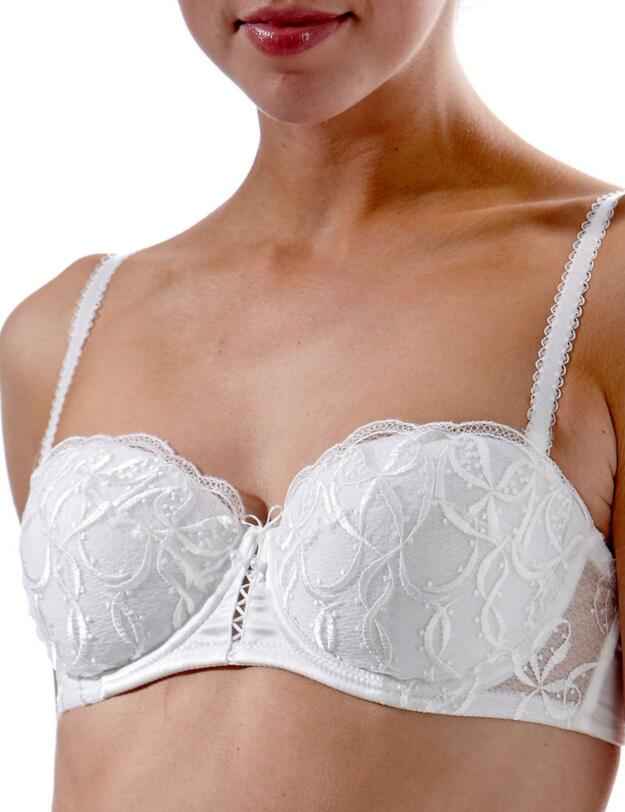 0196170 Lepel Bouquet Strapless Bra Ivory - 0196170 Bra