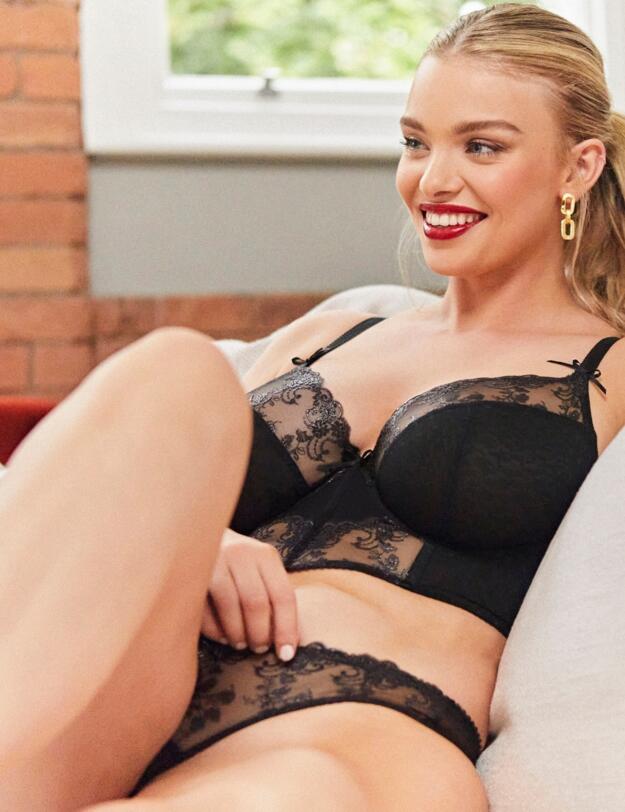 Cleo by Panache Camille Brazilian Brief Black 