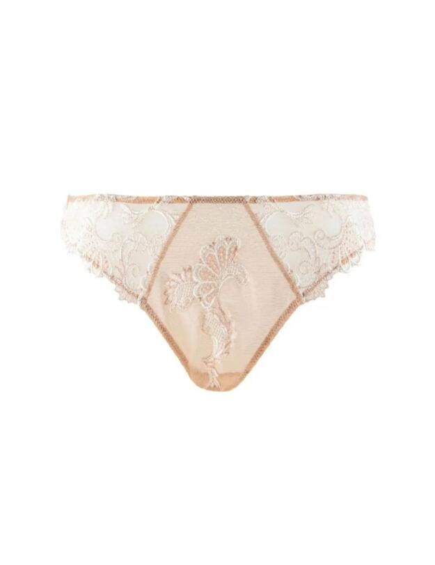  Lise Charmel Dressing Floral Italian Brief Ambre Nacre