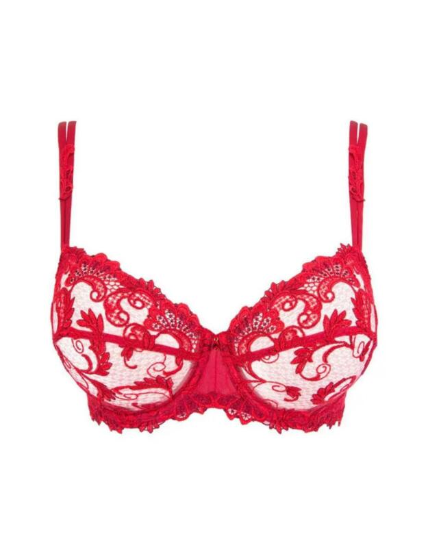  Lise Charmel Dressing Floral Half Cup Bra Dressing Solaire
