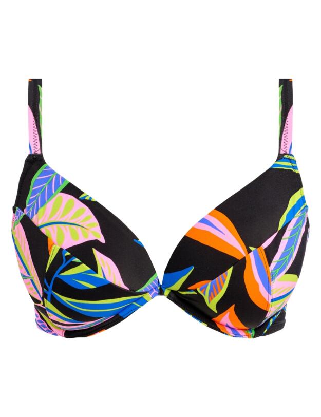 Freya Desert Disco Underwired Plunge Bikini Top Multi