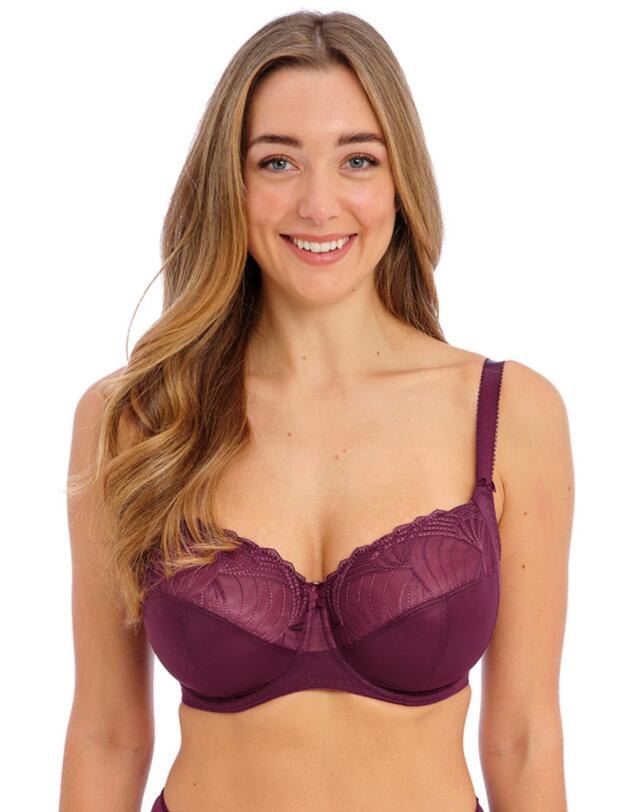 Fantasie Adelle Side Support Bra Black Cherry