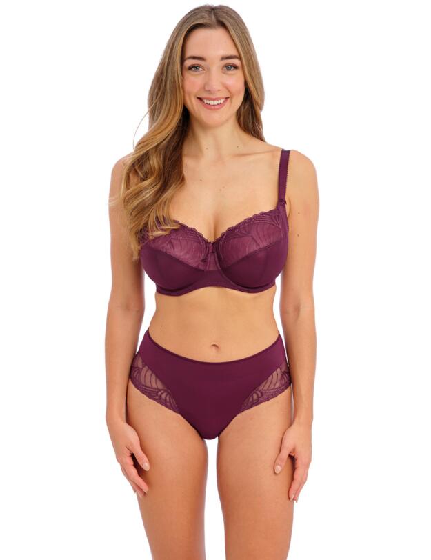 Fantasie Adelle Side Support Bra Black Cherry