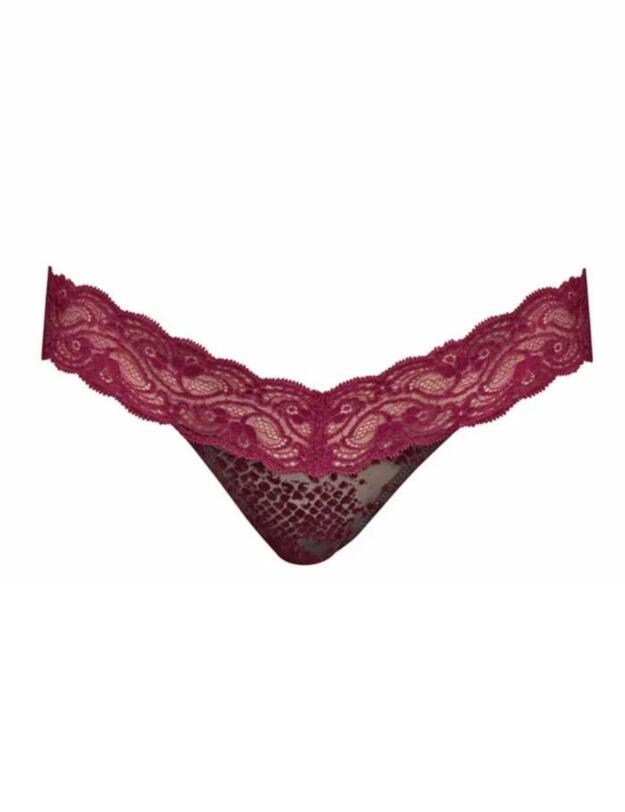 Andres Sarda Mamba Short Thong Red Boudoir 