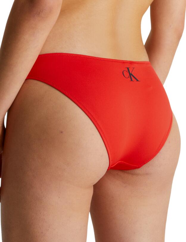 Calvin Klein CK Monogram Bikini Brief Cajun Red