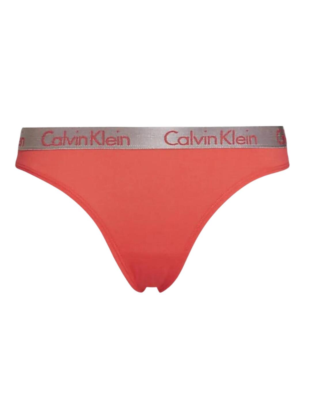 Calvin Klein Radiant Cotton Thong Marlow