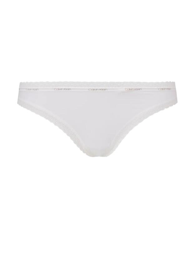 Calvin Klein Bottoms Up Thong in White