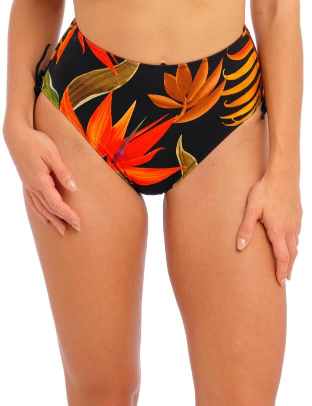 Fantasie Pichola High Waisted Bikini Brief Black