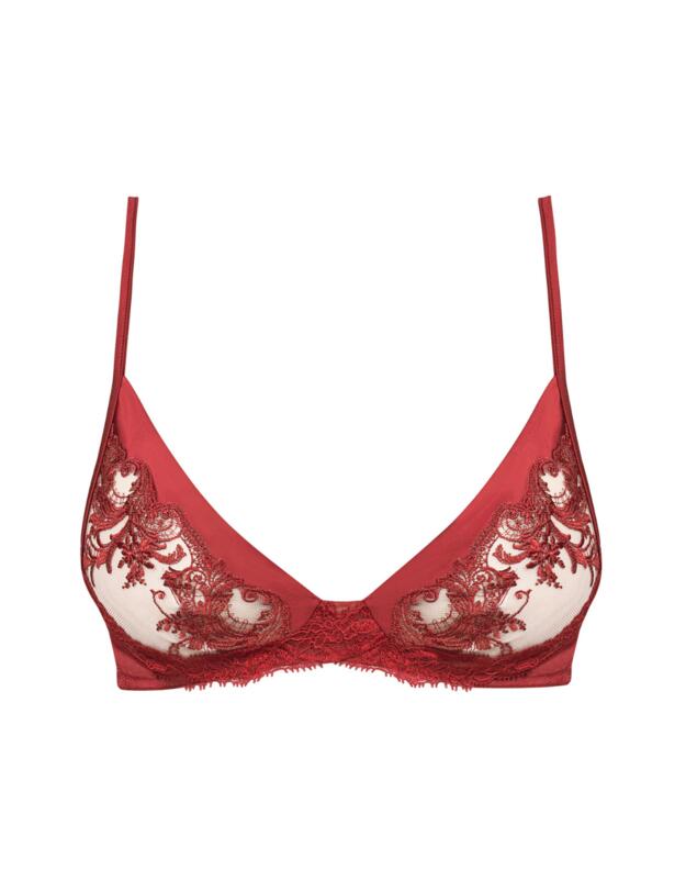 Andres Sarda Cooper Soft Bra Wireless Luxury Red