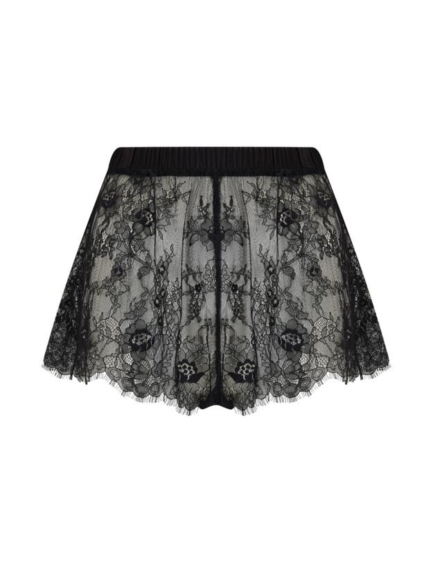Pour Moi For Your Eyes Only Lace Cami And Short Set Black