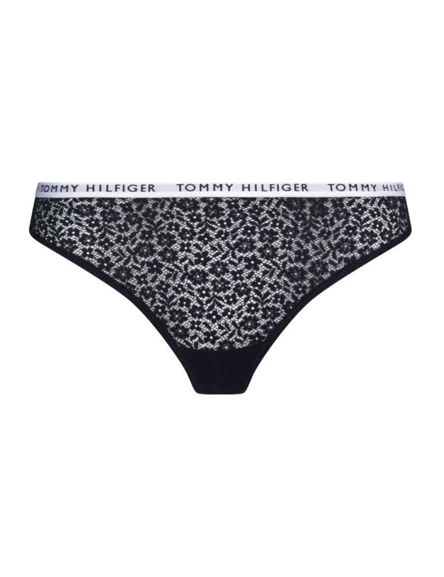 Tommy Hilfiger 3 Pack Lace Thong Desert Sky/White/Rouge