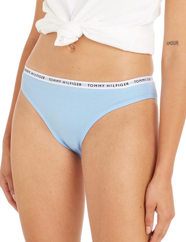 Tommy Hilfiger 3 Pack Brief Vessel Blue/White/Blue Coast