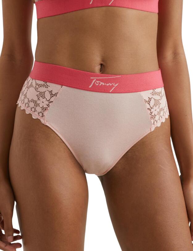 Tommy Hilfiger High Waisted Brief Cosmetic Peach