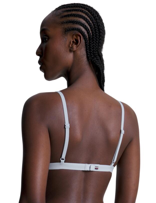 Tommy Hilfiger Unlined Triangle Bra Wuw/wlw Nola Stripe Blue