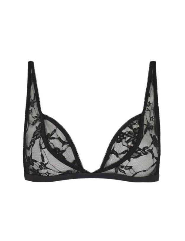 Muse by Coco de Mer Sofia High Apex Bra Black