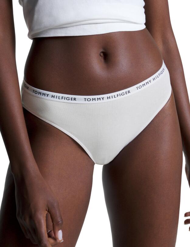 Tommy Hilfiger 3 Pack Brief Stripe/White/Light Pink