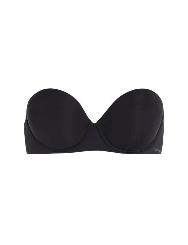 Calvin Klein Invisibles Strapless Push Up Bra Black
