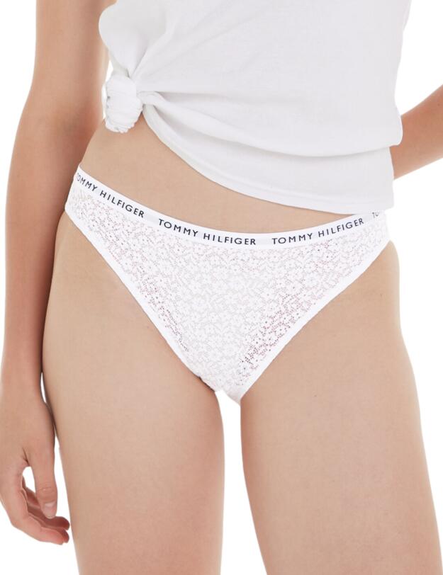 Tommy Hilfiger 3 Pack lace Brief Desert Sky/White/Rouge 