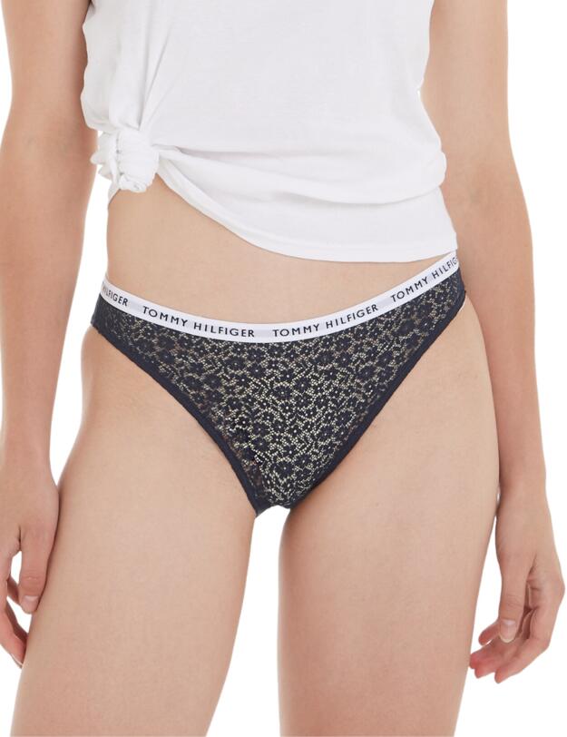 Tommy Hilfiger 3 Pack lace Brief Desert Sky/White/Rouge 