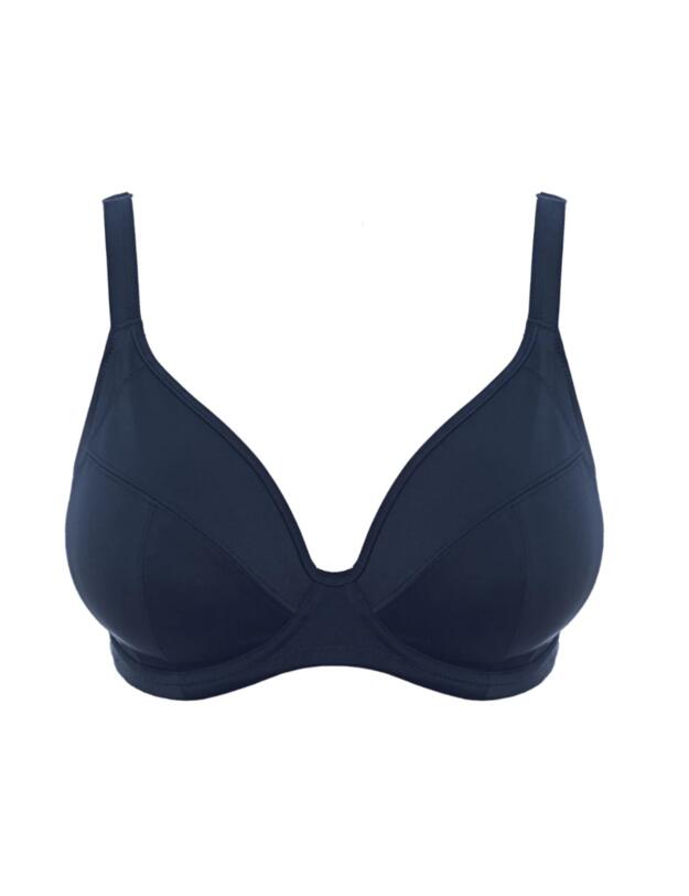 Elomi Essentials Plunge Bikini Top Midnight