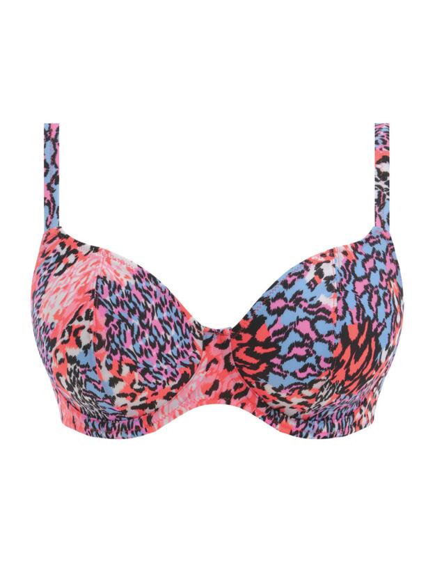 Freya Serengeti Haze Plunge Bikini Top Multi